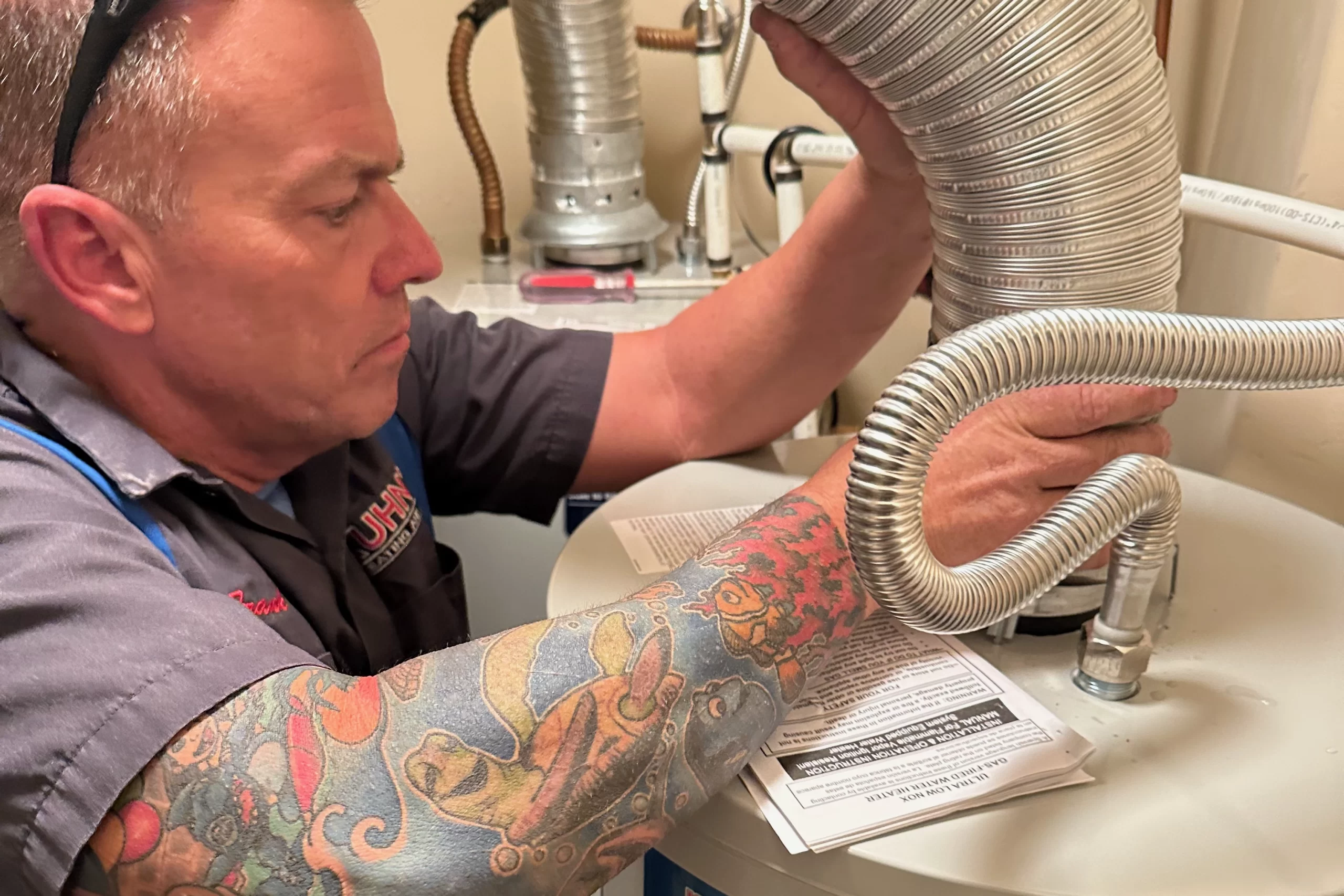 Plumbing Plumbing service from Kuhn's Heating & Air • Plumbing!